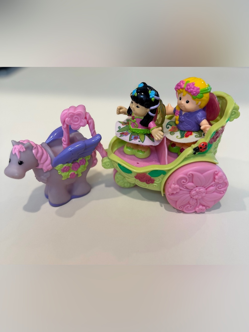 Fisher Price Little People Fairies & Pegasus Carriage 🧚🦄🧚‍♀️